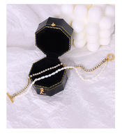 Elegante Pulsera de Perlas de Lujo, Estilo Barroco, con Cristales de Imitación y Cierre de Palanca, Joyería Fina de Moda, Pulsera de Perlas al por Mayor para Mujer