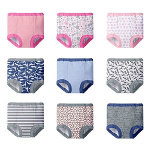 Pantalon <span class=keywords><strong>d</strong></span>'entraînement à la propreté pour bébé Pantalon à couches lavable à quatre couches, pantalon <span class=keywords><strong>d</strong></span>'<span class=keywords><strong>apprentissage</strong></span> imprimé mignon résistant à l'urine pour enfants - Product Image 5