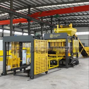 Macchina Automatica per <span class=keywords><strong>la</strong></span> Produzione di Mattoni, Macchina per Stampaggio Blocchi in Calcestruzzo QT4-16 in Vendita - Product Image 4