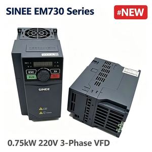 SINEE EM730-0R7-2B 0.75KW 220V VFD Variable Frequency Drive with Wi-Fi APP Control & Built-in C3 Filter - Product Image 1
