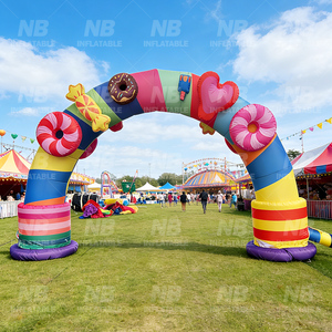 <b>Inflatable</b> Arch Door Entrance for Outdoor Race Event Decoration and Advertising With 3D Flower 20240629 <b>Inflatable</b> <b>Halloween</b> Dec - Product Image 4