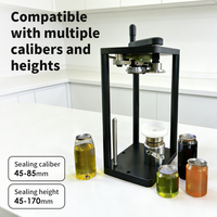 Machine manuelle de scellage de boîtes |   Fabricant |   Convient pour sceller les boîtes de café, de boissons et de noix |   Les bouteilles peuvent être personnalisées