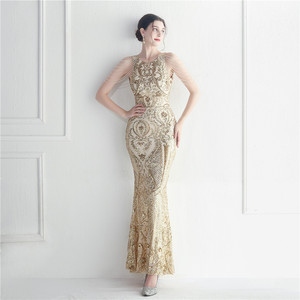 Starry Night Prom Dress - Luxury Sequin Evening Gown
