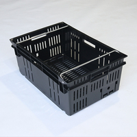 JOIN caisse pour fruits et légumes empilable panier en plastique stockage de nidification en gros caisse de fruits en plastique pour tomates