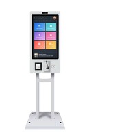Caja Registradora de Autoservicio con Pantalla Táctil para Catering, Máquinas Expendedoras Todo en Uno con Reconocimiento Facial de Alta Resolución para Operaciones sin Personal