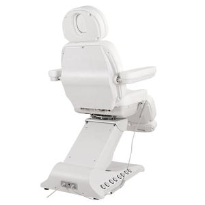 Cama de Masaje Facial Eléctrica Moderna de Lujo con Base Dorada y 3 Motores, <span class=keywords><strong>Mesa</strong></span> Cosmética, Silla para Tratamientos de Spa, Mueble para Pestañas - Product Image 4