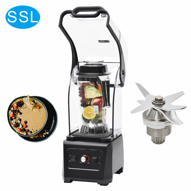 Hot CE Approval High Speed Commercial Blender Licuadora High Power for Restaurant Coffee Shop Bar