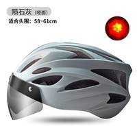 Lunettes de cyclisme magnétiques respirantes anti-éblouissement avec feu arrière pour casque – Équipement pour VTT, vélo de route et vélo pliant