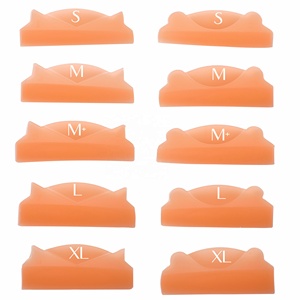 Liber Tấm Chắn Nâng Lông Mi Làm Đẹp Tấm Lót Uốn Lông Mi Mềm Tấm Bảo Vệ Cong C Phẳng 5 Kích Cỡ Tấm Bảo Vệ Siêu Sáng Để Uốn Cong Nâng Màu - Product Image 4