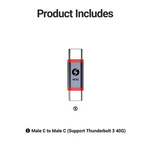 JEYI USB 3.<span class=keywords><strong>2</strong></span>タイプC OTGアダプター40Gbpsサンダーボルト3 36W PD男性用ラップトップ電話10Gbps FCC CE ROHS認定1年 - Product Image 4