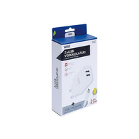Vente en gros d'emballages électroniques, câble de données, chargeur de téléphone, boîte d'emballage personnalisée en papier pour câble USB