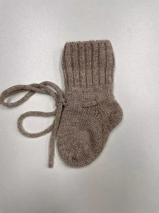 <span class=keywords><strong>Chaussettes</strong></span> personnalisées en cachemire pour bébé nouveau-né chaussons en <span class=keywords><strong>laine</strong></span> mérinos tricotés de luxe pour l'hiver - Product Image 4