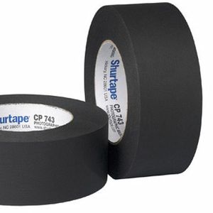 Ruban de masquage Shurtape CP 743 24 mm 50 m pour blocage de la lumière photographique - Product Image 2