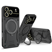 Étui de téléphone magnétique avec anneau rotatif en métal, protection contre les chocs, pour Honor X5C Plus X9D X70 Play 10A 400 Lite Smart X7D X60
