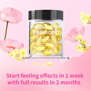 Private Label Vegan supporto digestivo e pillole prebiotiche per la salute dell'intestino integratori donne organiche capsule probiotiche - Product Image 4