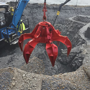 Pinza Elettroidraulica Multilobata MRT ad Alta Efficienza, Capacità di Presa 15 Tonnellate, per Carico Rottami di Pietra, Apertura Mascella 4,2m, Garanzia 1 Anno - Product Image 1