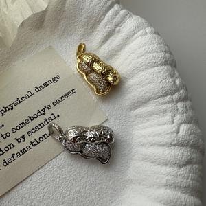 Collar con Colgante de Jade en Forma de Huevo Blanco Hielo, Estilo Retro Chino, Plata Pura S925, Exquisito Collar de Moda con Flor de Terciopelo - Product Image 4