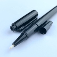 En gros encre De Recharge Stylo marqueur En Plastique Noir Tube Double Plume Double Pointe Stylo Marqueur Vide