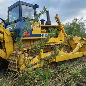 Bulldozer Komatsu D155 usado en Japón, bulldozer tipo oruga grande Original con componente de núcleo de motor de gran venta - Product Image 1