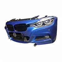 Aksesoris Mobil Bekas Original F30 320i 328i Seri 3 F35 Bumper Depan untuk BMW Lampu Depan Lampu Kabut Modul Depan