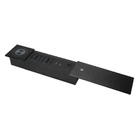 Bande d'alimentation coulissante universelle de conception de mode prise de bureau coulissante USB A Type C Cat 6 chargeur sans fil