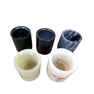 Top 10 Phổ Biến Sang Trọng Onyx Nến Jar Đá Cẩm Thạch Nến Bằng Đá Lọ