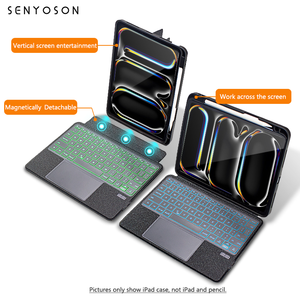 SYX 2025 New <strong>Magic</strong> <strong>Keyboard</strong> for <strong>Apple</strong> iPad 10 Inch iPad 11 Tablet Laptop Smart <strong>Keyboards</strong> Case Cover Magnetic Backlight Touchpad - Product Image 3