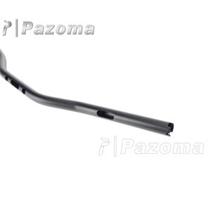 Guidon de <span class=keywords><strong>Moto</strong></span> de 1 pouce de diamètre, pour modèles <span class=keywords><strong>Harley</strong></span> best Dyna Street bob Softail Sportster, noir/rouge/or/argent - Product Image 4