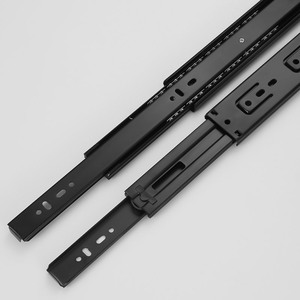 Nhà Máy Đường Sắt Trượt Kính Thiên Văn Kênh Bóng Mang Trượt Hệ Thống Tủ Quần Áo Nhà Bếp Kim Loại Kênh Tủ Mềm Đóng Ngăn Kéo Trượt - Product Image 2