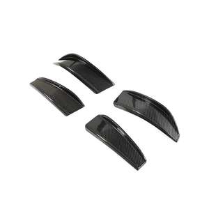 Se adapta a <span class=keywords><strong>BMW</strong></span> G80 <span class=keywords><strong>M3</strong></span> G82 G83 M4 2021-23 REAL CARBON parachoques delantero Canard Winglet <span class=keywords><strong>aletas</strong></span> - Product Image 3