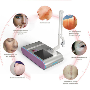 Máquina de Belleza Profesional Portátil, Controlador de Corte Láser de CO2 y Oxígeno, Pantalla de Láser Fraccional para la Piel, Acero Inoxidable 2 en 1 - Product Image 1