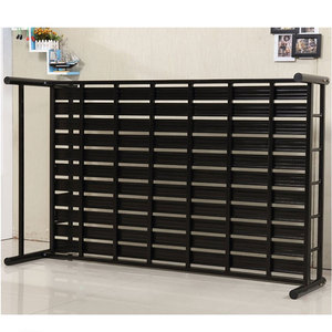 <span class=keywords><strong>Sommier</strong></span> à plateforme en fer robuste et silencieux avec rangement, style industriel moderne pour appartement et chambre d'amis - Product Image 5