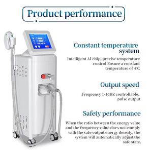 เครื่องกำจัดขนด้วยเลเซอร์ IPL แบบ 2 หัวจับ ยอดขายดี สำหรับยกกระชับผิวหน้า ฟื้นฟูผิว และกำจัดขน สำหรับใช้ในเชิงพาณิชย์ - Product Image 4