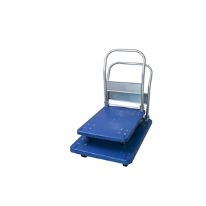 <span class=keywords><strong>300kg</strong></span> गोदाम Foldable ट्राली/गाड़ी के लिए मंच ट्राली उपकरण 60*90cm - Product Image 1