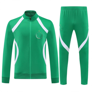 Hoge kwaliteit 26-27 Senegal trainingsjack herfst en winter voetbal lange mouwen rits geborduurd velduniform - Product Image 1
