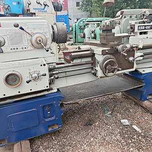 Cq6236 Cs6166b Petite longueur de traitement de lit de voiture d'occasion 1 mètre avec selle et tour Longueur de traitement 750 mm Diamètre 360 mm - Product Image 3