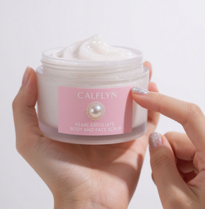 Exfoliante corporal y facial Pearl Exfoliate, exfoliante <span class=keywords><strong>de</strong></span> brillo y alisado con polvo <span class=keywords><strong>de</strong></span> perla, OEM/ODM Etiqueta privada Cuidado <span class=keywords><strong>DE</strong></span> LA PIEL personalizado - Product Image 3