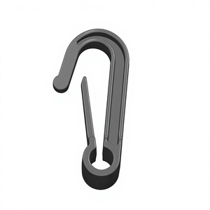 Kait Jaring Kargo Plastik 48*22mm, Klip Jaring Kursi Mobil, Tali <span class=keywords><strong>Bungee</strong></span>, Pengait Pengikat untuk Tenda dan Tas Camping Outdoor - Product Image 1