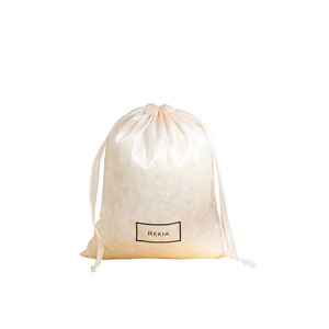 Factory Wholesale Satin Drawstring Bags High Quality Custom Logo Cosmetic <b>Storage</b> Packaging Jewelry Bag Gift - Product Image 4