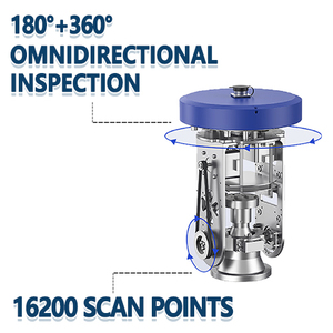Độ Chính Xác Cao 3D Radar Phễu Cảm Biến Mức Tự Động Hàng Tồn Kho Hạt Silo Mức Độ Dụng Cụ Đo Cho Trang Trại Và Thức Ăn Nhà Máy - Product Image 3