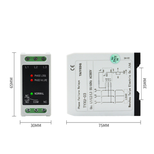 TYXU-03/05 giai đoạn Thất Bại giai đoạn trình tự bảo vệ <span class=keywords><strong>Relay</strong></span> ac380v 3 giai đoạn bảo vệ Bảo vệ <span class=keywords><strong>Relay</strong></span> - Product Image 6