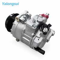 Neuer Yalongsui Auto-Klimakompressor 7SEU17C für VW Amarok 2.0 2010-2012 Transporter T5 1.9 2006-2012 R134a 105mm Riemenscheibe 6PK 12V 1