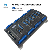 Contrôleur de mouvement CNC 6 axes Flythrough Original SMC606 Leadshine avec programmation de code de base, système d'exploitation Linux, 256 Mo de RAM, 128 Mo de mémoire flash