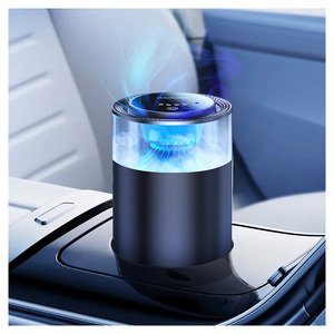 Smart USB Ultrasonic <strong>Car</strong> <strong>Diffuser</strong> Manufacturer Mini Portable Air Humidifier with Colorful LED Light Small Humidifier Purifier - Product Image 1