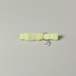 Elegant Modern Luxury Style <b>Dog</b> <b>Collar</b> <b>Waterproof</b> PVC with Solid Pattern Personalized Durable Simple Fashion Wholesale for <b>Dogs</b> - Product Image 1