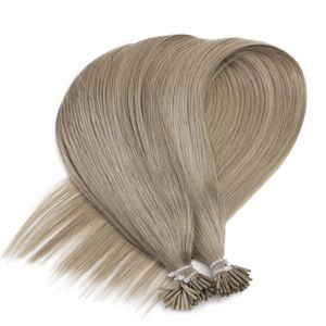KSWIGS Vente en gros Extensions de cheveux chinois Remy double tirage, cuticules alignées, lisses, I-Tip 10 #   50g/ensemble - Product Image 3
