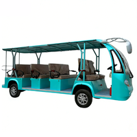 Mini-bus électrique de tourisme personnalisé à énergie nouvelle, 8, 12 ou 20 places, 72V 7,5Kw, classique, durable, 4 roues