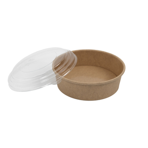 Tazón de Papel Negro y Kraft de Primera Calidad con Logotipo y Tamaño Personalizados para Restaurante, Ensaladas, Sopas, Fideos y Comida para Llevar - Product Image 2