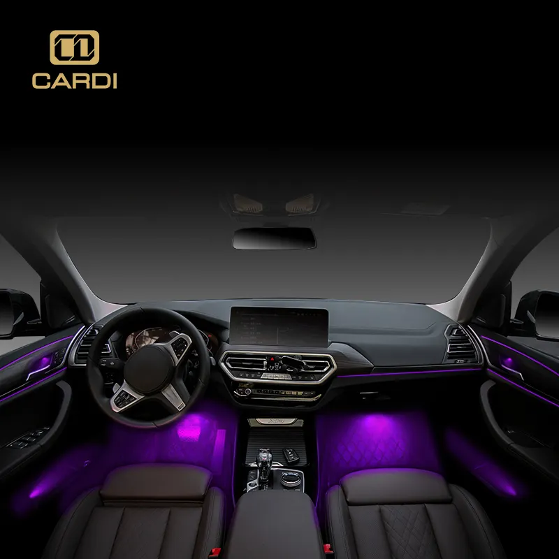 "Cardi" Custom 2021 Model 3 Glasvezel Auto Omgevingslicht Voor Bmw F32