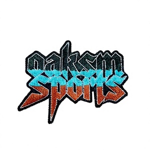 Etiqueta Tejida Deportiva Oaksm, Aplique con Logotipo Estilo Urbano, Accesorio Usable en las Cuatro Estaciones, Color Personalizado, Forma Personalizada - Product Image 2